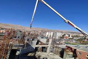 تامین بتن مورد نیاز خوابگاه متاهلین دانشجویان 