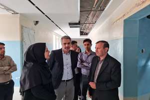 معاون توسعه مدیریت و منابع دانشگاه علوم پزشکی شیراز از پیشرفت فیزیکی پروژه عمرانی بهسازی اتاق های عمل بیمارستان خلیلی بازدید کرد.
