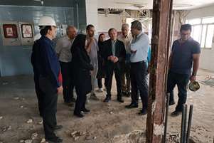 پروژه های عمرانی دانشگاه طبق برنامه پیش بینی شده و با سرعت بالا در حال انجام است