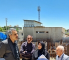 بازدید مدیر محترم توسعه منابع فیزیکی و نظارت بر طرح های عمرانی دانشگاه از پروژه های عمرانی سلامت شهرستان ها