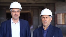 بازدید رییس دانشگاه علوم پزشکی شیراز از بیمارستان در حال ساخت خاتم الانبیا (ص)